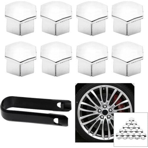 16pcs Car Accessories Wheel Nut Caps Hub Screw Bolt Covers Auto Decoration for Citroen C5 C4l C2 Peugeot 308 307 207 508 3008