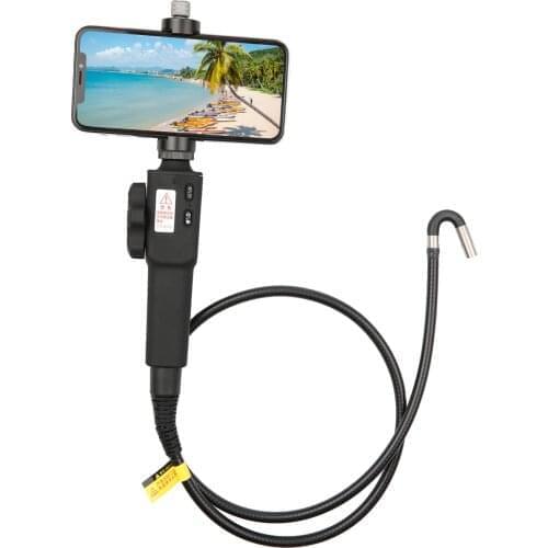 Multifunctional Steering Endoscope Photo Taking Video Recording Industrial Steerable Endoscope with 1m Snakelike Tube 8.5mm Lens