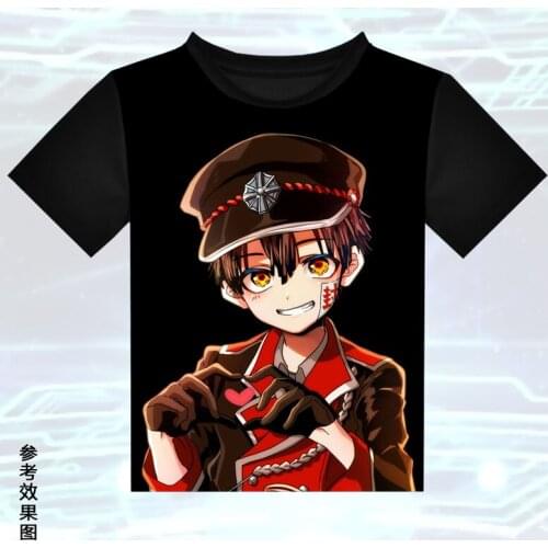 Toilet-Bound Hanako-kun Cosplay t-shirt Anime Nene Yashiro Men t-shirt Polyester short-sleeve tops