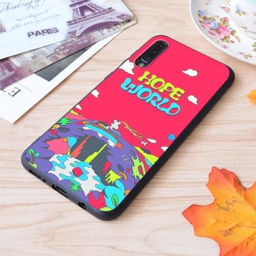 J Hope Hope World Album Art V1 Print Soft Silicone Matt Case For Samsung Galaxy S Note and Galaxy A