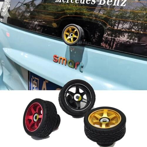 For Smart Fortwo Forfour 453 451 450 Crossblade Cabrio City-Coupe Roadster Coupe Forjeremy Car Trunk Back Door Handle Stickers