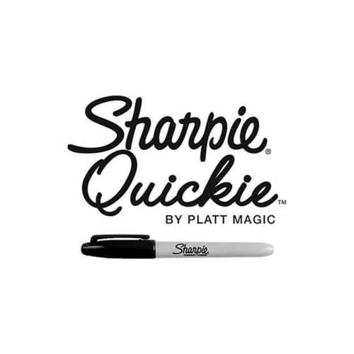 2017 New Arrivals Sharpie Quickie by Platt Magic Great close-up Magic Trick,Super Effect