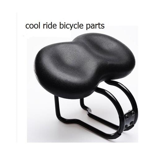 Bicycle suspension mountain bike seat cushion elbow thickening super soft and comfortable nose-riding saddle seat before