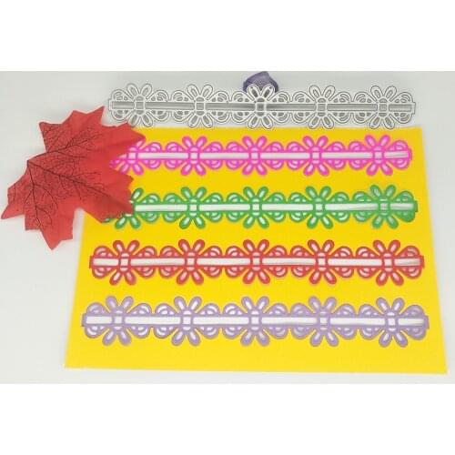 Hollow bilateral pattern heart-shaped decorative lace metal cutting mold scrapbook DIY photo album photo frame decoration card