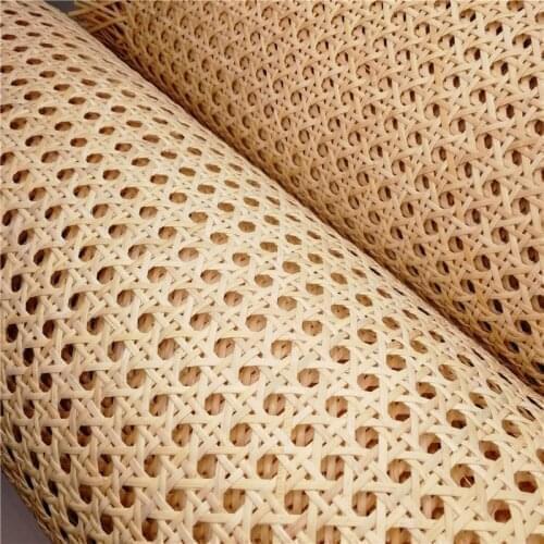 55CM Wide 30~80CM Long Cane Webbing Real Indonesia Natural Rattan Rotan Furniture Material For Chair Table Sofa Bed