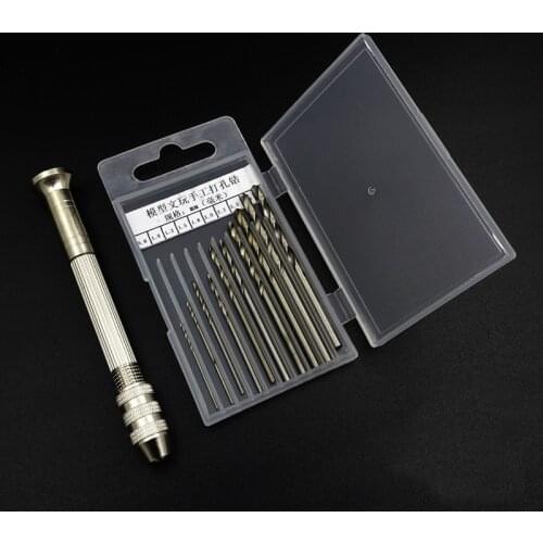 0.8mm-3mm Hand Drill Drilling Tool For Tamiya Mini 4WD Racing Car Model