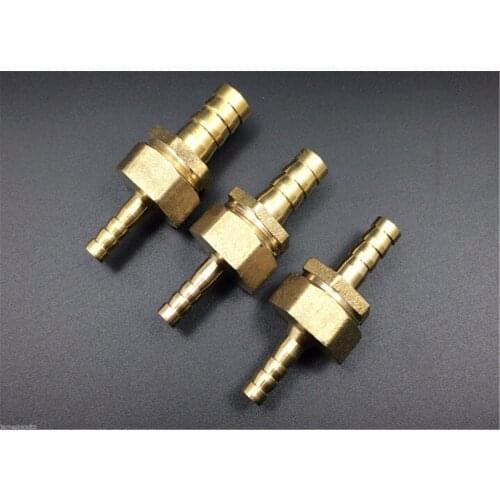 2 Pairs of 16mm To 19/25mm Brass Hose Barb Hose Air Hose Fittings Joiner Water Tube Connector