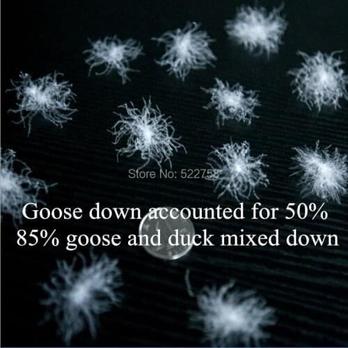 Free shipping 85% white goose & duck mixed down/ goose accounted for 50% /fill power 680/comforter and jacket filler/ 1 lb price