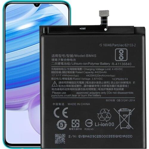 BM4S Battery For Xiaomi Redmi 10X 5G Battery Replacement Repair Part
