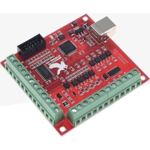 Breakout Board CNC USB MACH3 100Khz 4 Axis interface Driver Motion Controller Driver Board 100% Brand New And High Quality