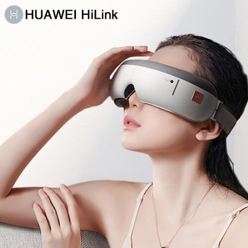HUAWEI HiLink Eye massager hot compresses Facial massager for head electric vibrators Music mask Smart glasses beauty instrument