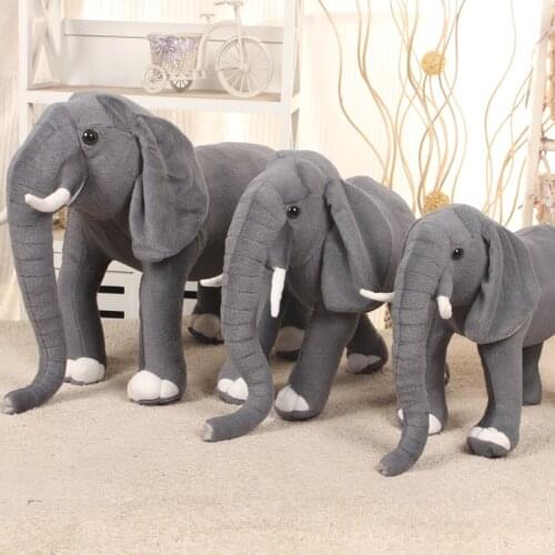 Cute Elephant Soft Pillow Cushion Sofa Sleeping Stuffed Animals Plush Toys Baby Gifts Juguetes Children Plush Toys BK50MR
