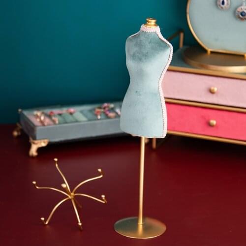 Fashion Jewelry Display Stand Mannequin Ornament for Necklace Earring Women