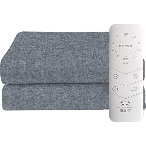 Soft Electric Blanket 101W Warm Heater Bed Thermostat Automatic Heating Blanket Double Heated Blanket Warming Products DA60DRT
