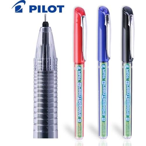3Pcs Pilot V-ball BX-GR5-BG Ball Pen 0.5mm Environmental Protection Version Replaceable Core Signature Needle Tube Type Smooth