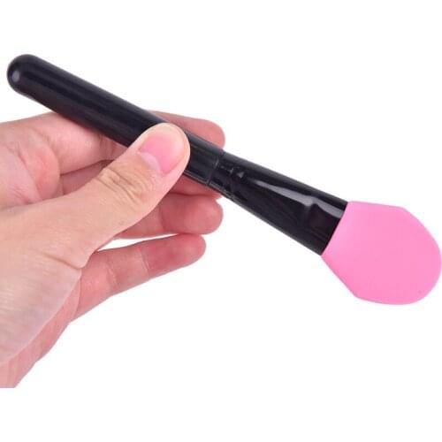 Silicone Facial Face Mask Brush Face Mud Mixing Cream Brushes Professional Soft Women DIY Skin Care Make Up Foundation Gel Tool