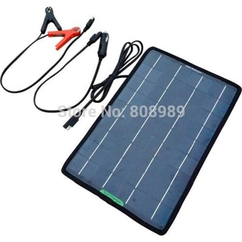 10W 18V Solar Panel Portable Solar Panel Multi-Purpose For 12V Battery Charger Solar Battery Panel Car Charger Free Shipping