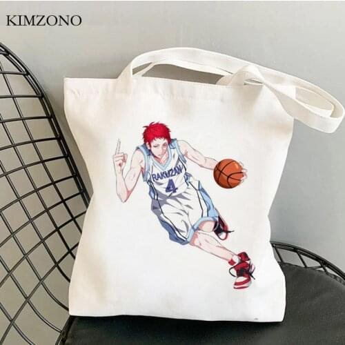 Kuroko No Basket shopping bag bolsas de tela handbag shopper shopper canvas bag sacola boodschappentas shoping grab