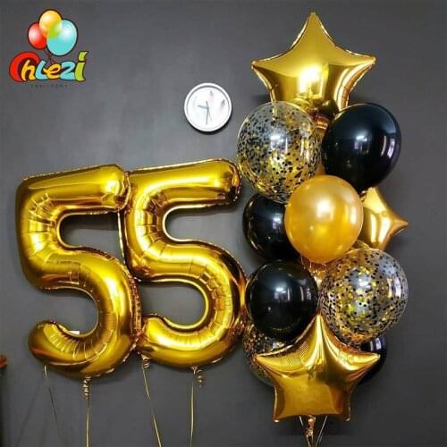 12pcs wedding happy birthday party decor helium balloons latex foil Confetti ballon party decoration baby shower supplies