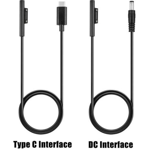 2019 New 12V 2.5A Portable Power Charge Cable Fast Charging Cable Adapter Charger for Microsoft Surface Pro6 Pro5 Pro4 Pro3 Book