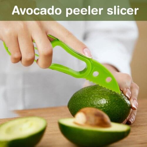3-in-1 Avocado Slicer Fruit Peeler Cutter Pulp Separator For Shea Corer Butter Cutting Easy To Use Kitchen Vegetable Tools