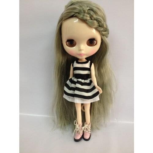 Free shpping cost Mixed hair Nude Doll Factory doll Suitable For DIY Change BJD Toy For Girls