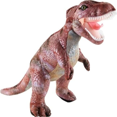 BOLAFYNIA simulation dinosaur Megalosau-rus Children Plush Stuffed Toys Baby Kid Toy doll for Christmas Birthday Gift