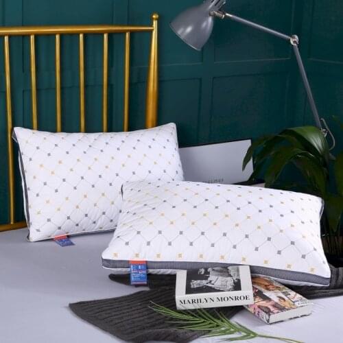 Brushed Babys Breath Three-dimensional Bilateral Pillow Core High Elasticity Hotel Pillow Bedding Student Pillow fluffy pillow