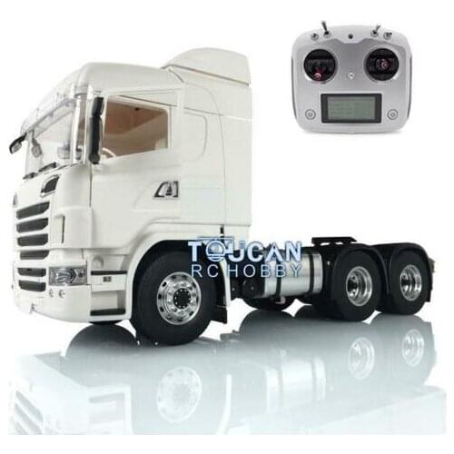 LESU Metal 6*6 Chassis 1/14 Hercul R730 Sca Cabin Radio ESC Tractor Trcuk THZH0656-SMT4