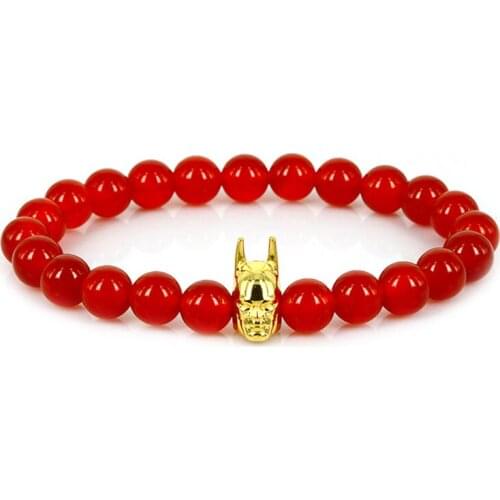 Fashion Jewelry Handmade Stone Bracelet Charm Stone Beaded Bracelets for Men Women