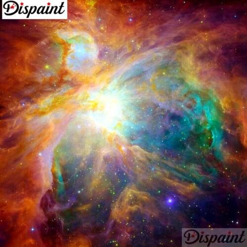 Dispaint Full Square/Round Drill 5D DIY Diamond Painting "Starry sky" Embroidery Cross Stitch 3D Home Decor A12006