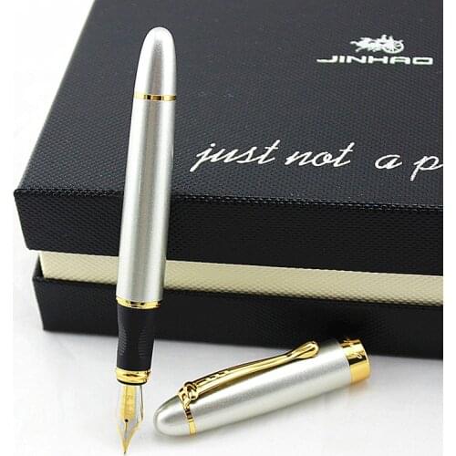 2020 New Arrivel Jinhao X450 Luxury Fountain Pen High Quality Metal Inking Pens for Office Supplies School Supplies