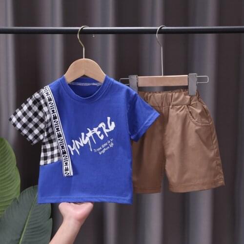 Baby boys clothing infant boy clothes brand summer kids clothes sets Newborn sport suit baby christmas costume