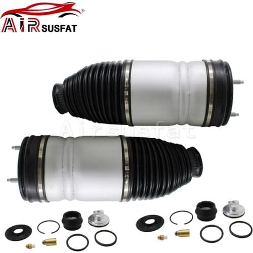 Pair Front Left & Right Air Bellow Sleeve Suspension Spring Bag For Dodge Ram 1500 2013-2019 04877146AA 04877146AB 04877146AC