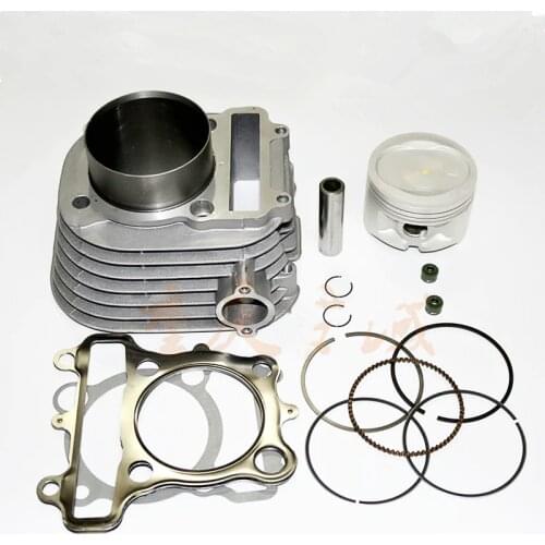 71mm Cylinder Head Gasket Piston Ring Pin Full Set For Jianshe 250 ATV JS250 Jianshe250 ATV250 Loncin 250-F