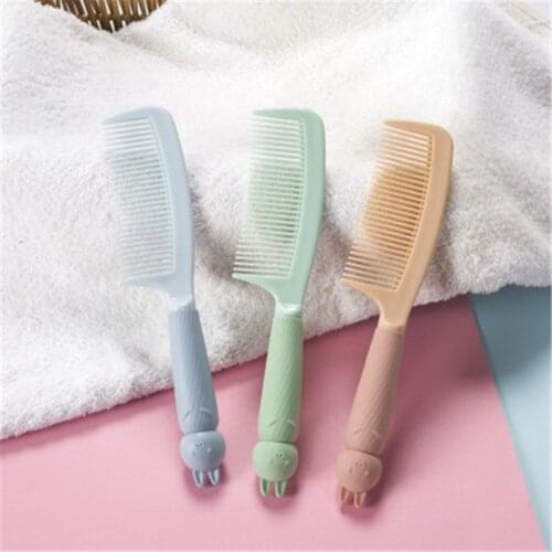 Korean Version Of The New Cartoon Rabbit Comb Cute Student Girl Anti-static Adult Children Plastic With Portable Hair Comb