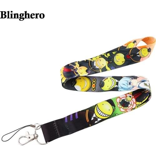 CB623 Anime Classroom Neck Straps Lanyards for Key ID Card Pass Gym Cellphone USB Badge Holder DIY Hanging Rope