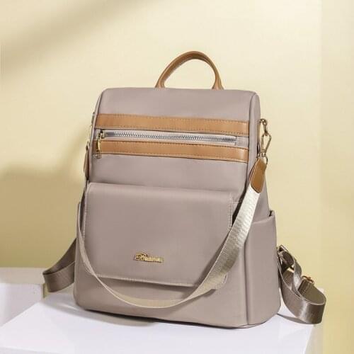 Anti-theft Backpack Women Large Capacity Waterproof Nylon Backpacks Female Shoulder Bag Daypack School Bag For Girls Rucksacks