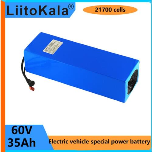 LiitoKala 60V 35ah electric scooter bateria 60V 35AH Electric Bicycle Lithium Battery Scooter 60V 1000W 2000W ebike battery