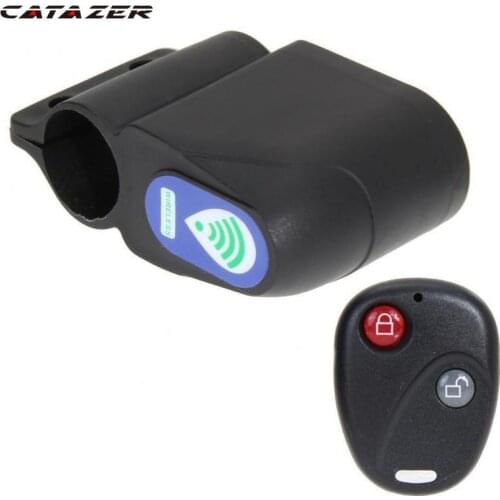 Remote Control Bike Alarm Lock Wireless Security System Anti-Theft Bicycle Lock Cycling Padlock Anti-theft Device Accessories