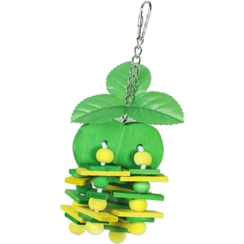 Pet Bird Bite Chew Toy - Parrot Cage Hanging Swing Climbing Toys Suitable for