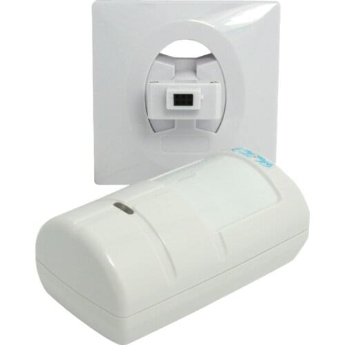 1 PCS)Indoor Wall mounted holder wired alarm infrared motion sensor Home security protection PIR detector NC NO relay output