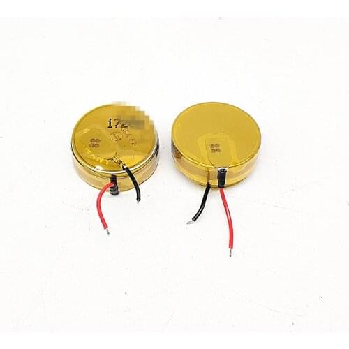 1pcs/lot CP1654 ICR 1654 stripline 3.7V CP1654 Bluetooth headset button rechargeable battery LIR 1654