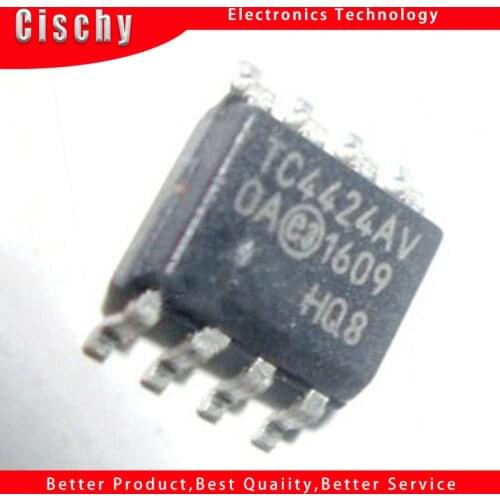 5pcs/lot TC4424 TC4424AV TC4424AVOA SOP-8