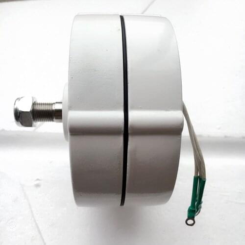 3 phase 12v 24vAC 200Watts Permanent Magnet Synchronous AC Alternator for DIY your own 100W 200W Wind turbine Design