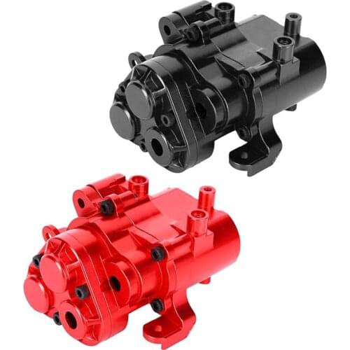 -4 Gearbox Transmission Box no Gear for Traxas 4 1/10 RC Crawler Upgrade RC Car Parts