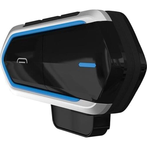 4-Way FM Radio Motorcycle Bluetooth Wireless Helmet Handsfree Headsets Headphone