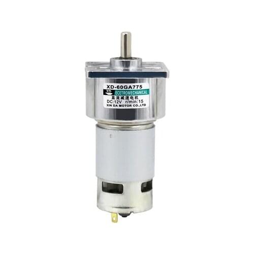 775 geared motor 12V micro motor 35W high torque speed regulating motor 24V slow speed DC motor