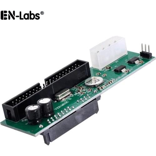 SATA IDE Adapter,SATA to IDE PATA 40 pin Converter for 3.5 2.5 Hard Drive DVD Burner,3.5 40pin IDE Hard Disk to SATA Controller