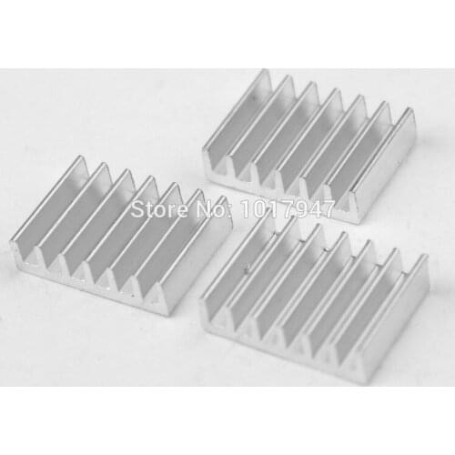 20 Pieces lot 18.5x14x5mm Aluminum VGA Card RAM Memory Cooling Cooler Heatsink